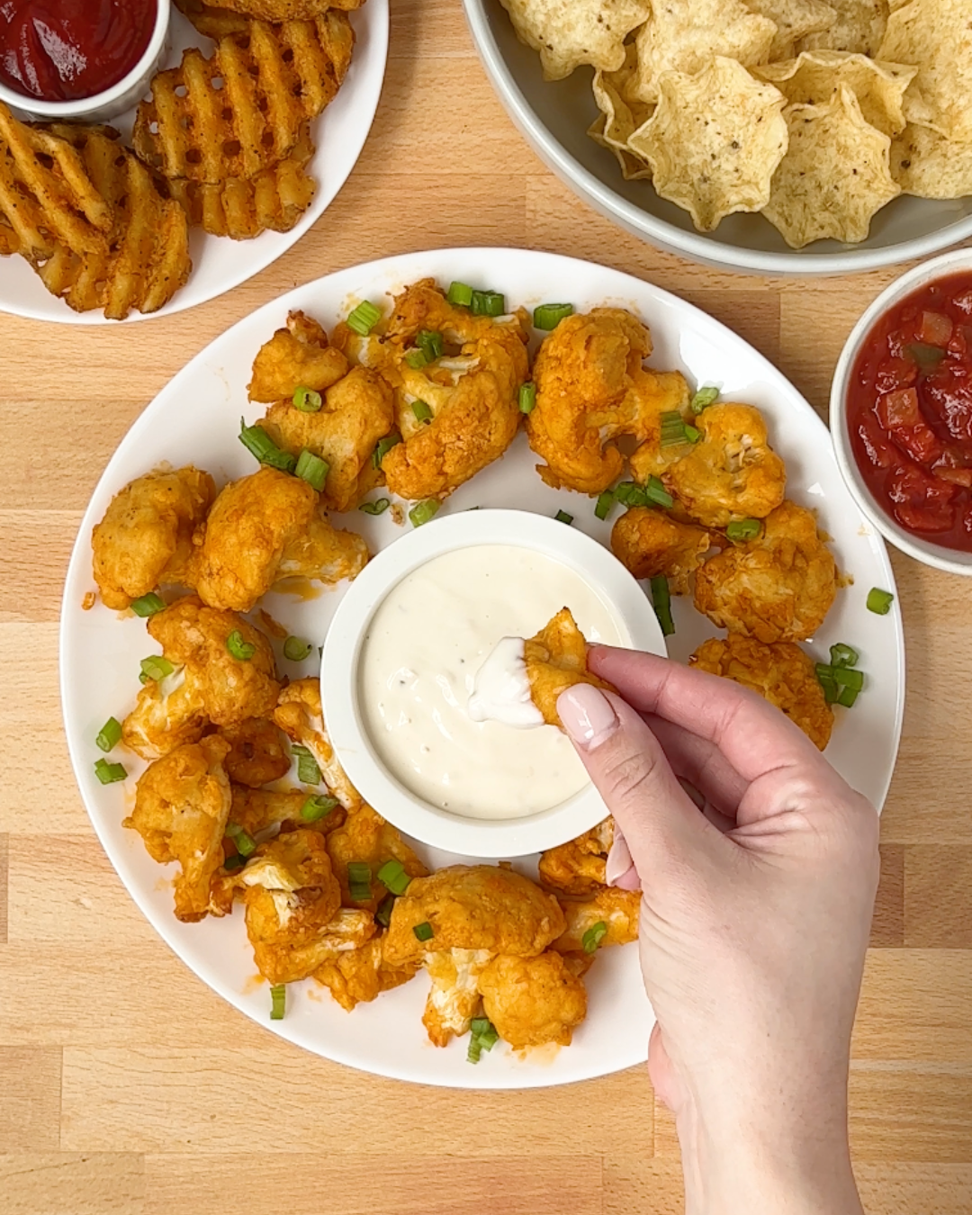 Spicy Cauliflower Wings